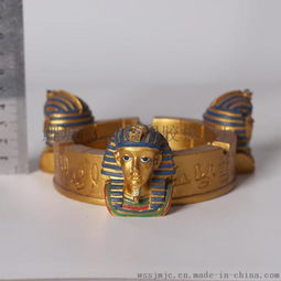 武漢樹脂工藝品 定制埃及法老主題煙灰缸，點亮酒吧與禮品新風尚
